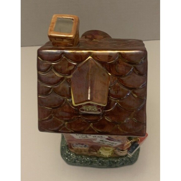 Vintage general store Tea Light House With Wind Chimes by Spooliques. - Picture 5 of 8